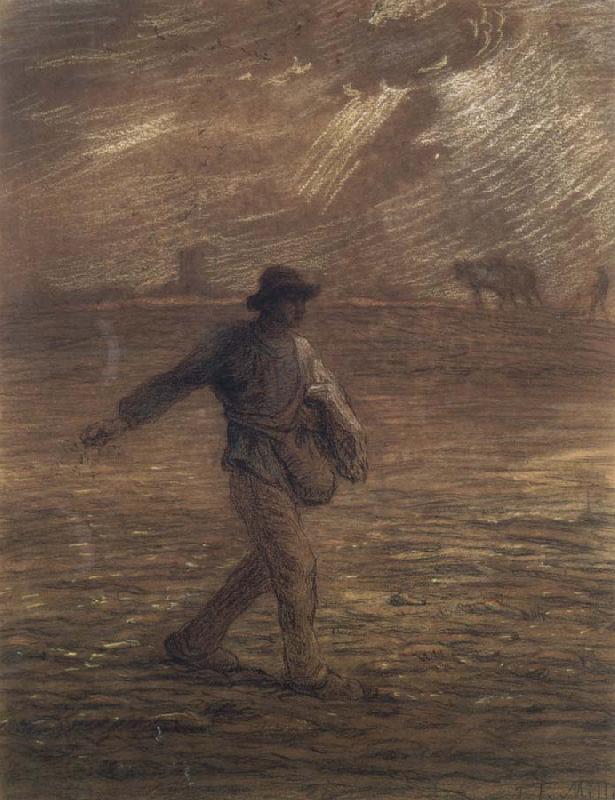 Jean Francois Millet The Sower China oil painting art